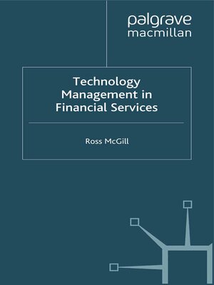 cover image of Technology Management in Financial Services